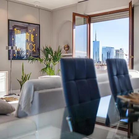 Stelvio Rooftop - Penthouse Skyline With Terrace And Jacuzzi * ميلان